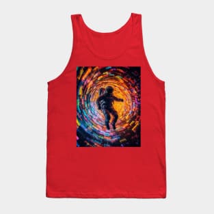 Raimbow hole Tank Top